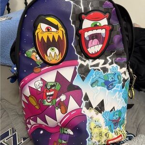 Sprayground Multicolor Graphic Backpack